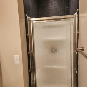 Bathrooms and showers work in progress